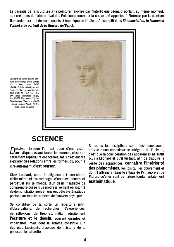 Fil rouge Adobe Indesign Maîtrise - Article De Vinci4